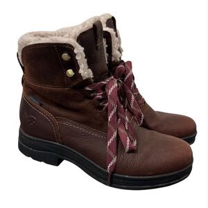Ariat‎ Harper Sherpa Waterproof Boot Size 8 B Equestrian Hiking Workwear Farm